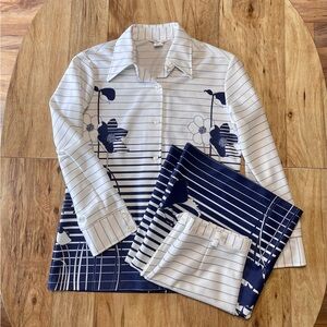 Vintage Two Piece Maxi Skirt & Top